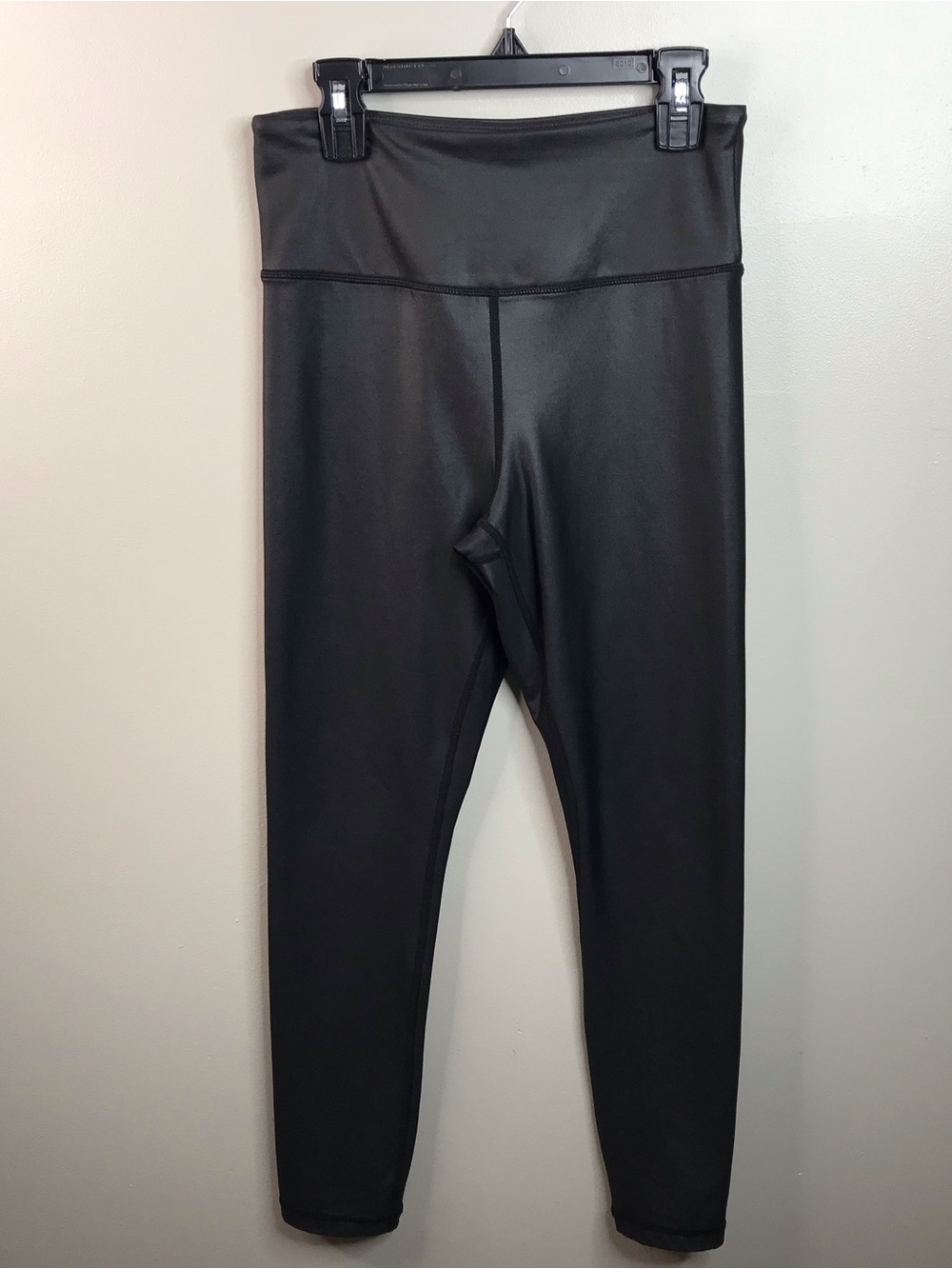 ZYIA Active Black Shimmery Leggings Sz 6-8